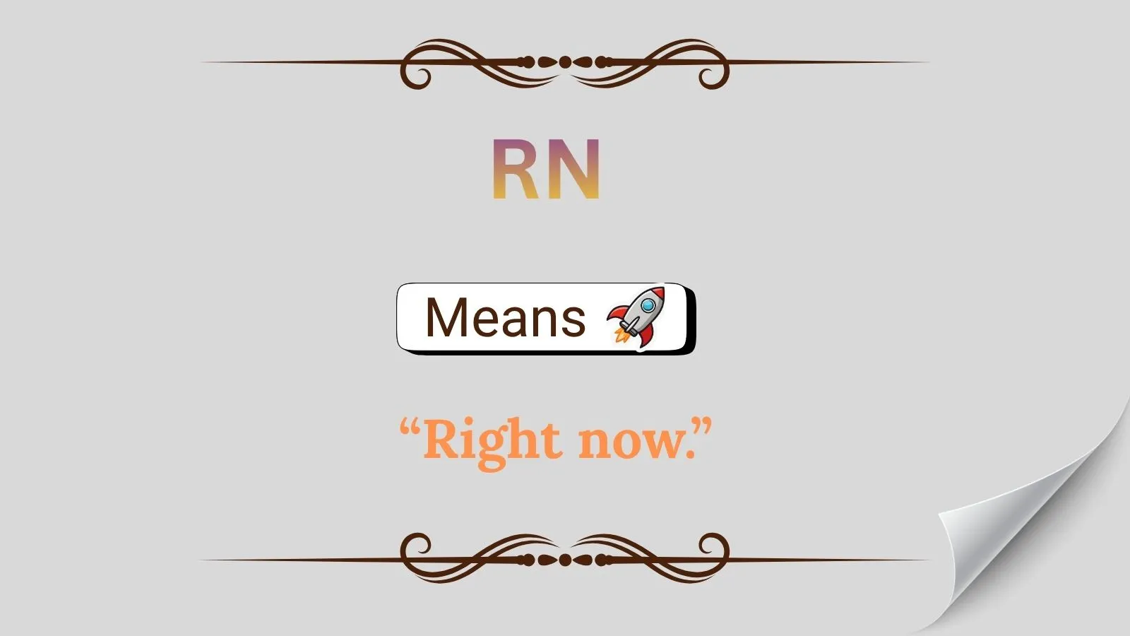 RN Mean in Text