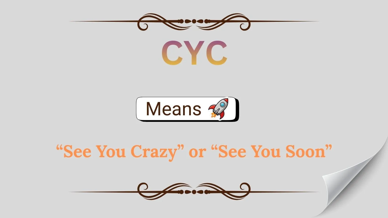 CYC Meaning in Text
