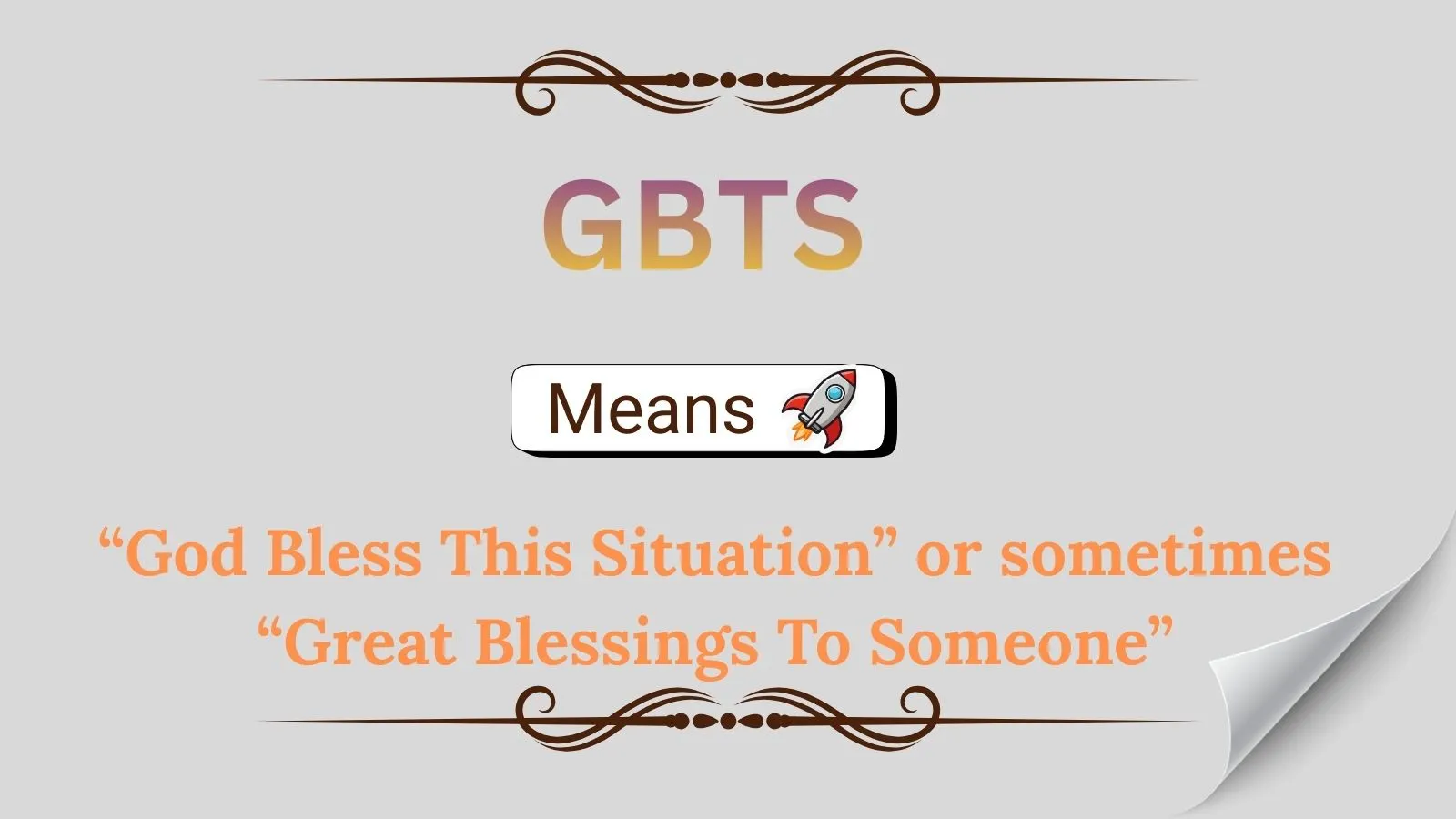 GBTS Meaning in Text