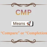 CMP Meaning in Text