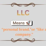 LLC Meaning in Text