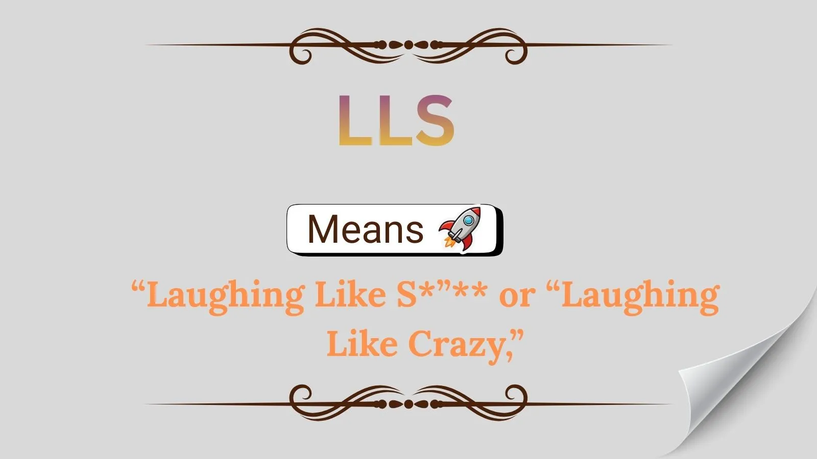 LLS Meaning in Text