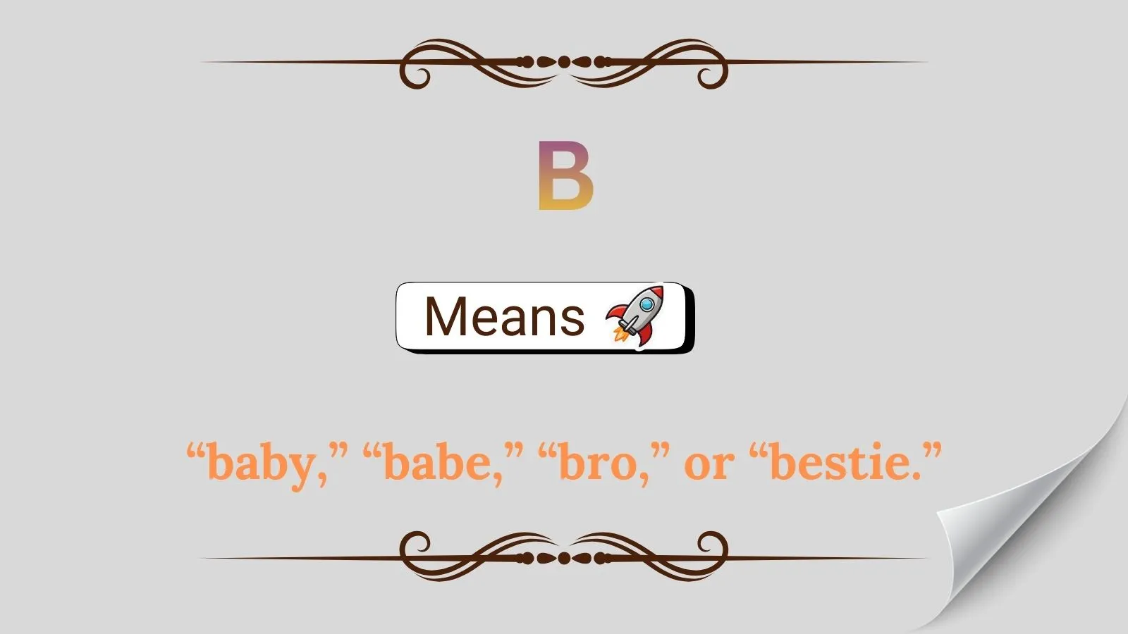 B Meaning in Text