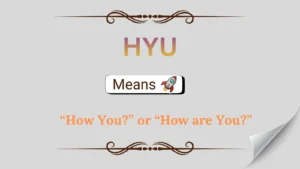 HYU Meaning in Text