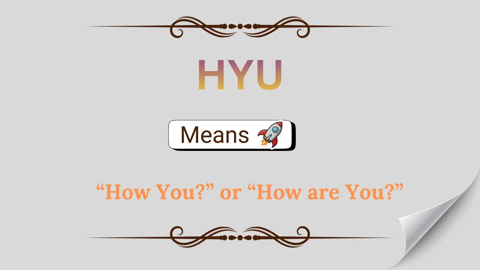 HYU Meaning in Text