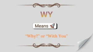 WY Meaning in Text