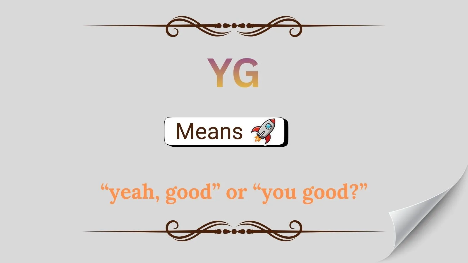 YG Mean in Text